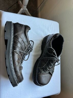 Dr. Martens Y2K Vintage Lace Up Platform Chunky Leather Keith Oxford Shoe 10